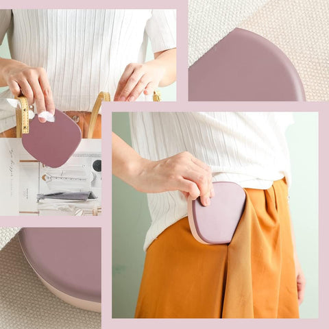 Plastic Jewellery Storage Box With Built In Mirror & Multi-Section (1 Pc)