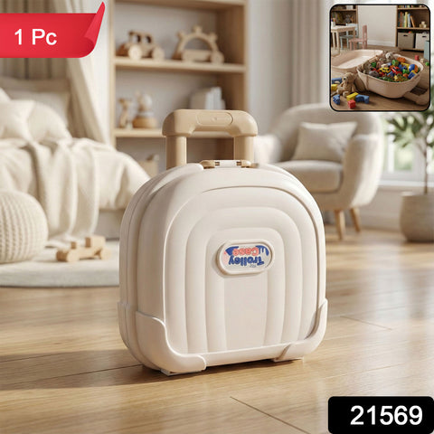 Kids Portable Toy Storage Box with Handle