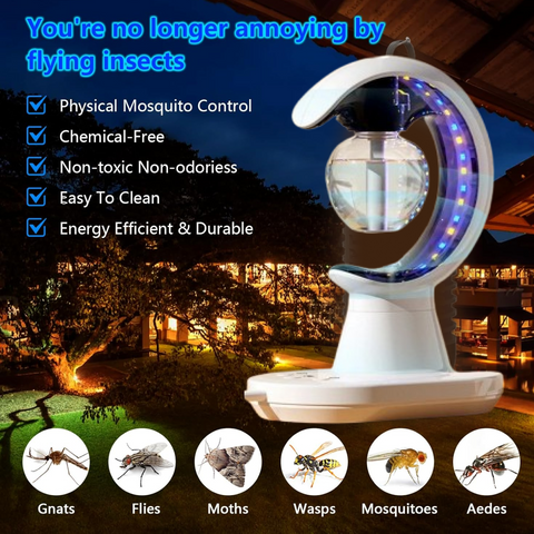 3-in-1 LED Lamp with Humidifier & Mosquito Repellent