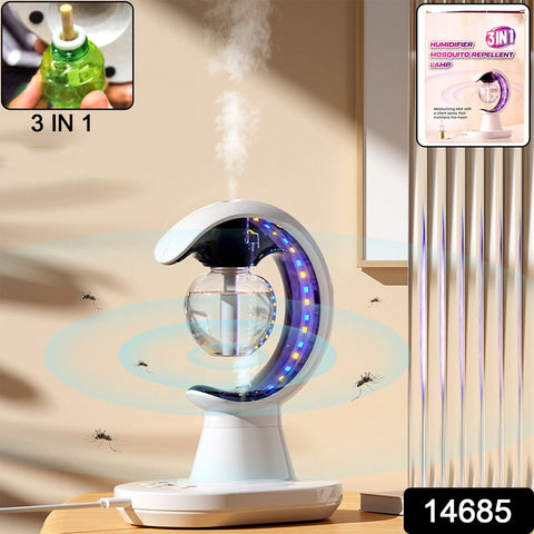 3-in-1 LED Lamp with Humidifier & Mosquito Repellent