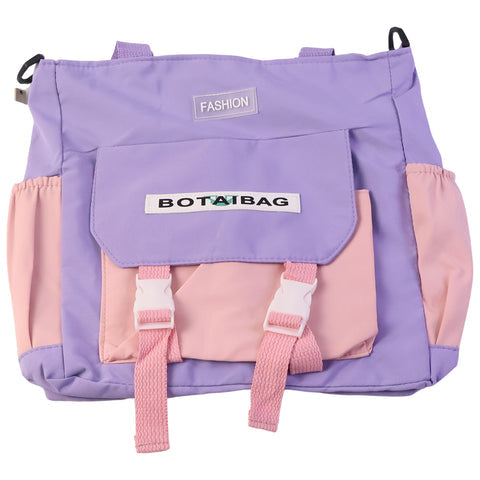 Trendy Multi-Pocket Shoulder Tote & Sling Bag for Women and Girls