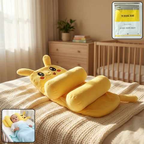 Baby Sliding Pillow with Soft Support Design for Comfortable Sleep Positioning and Gentle Head & Body Stability (1 Pc / Mix Color)