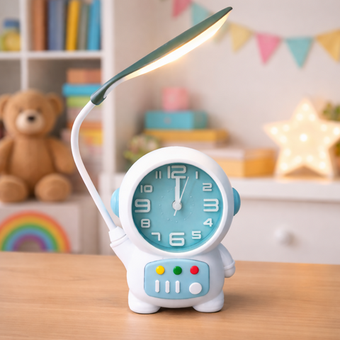 Make study time fun and functional with this adorable astronaut-shaped desk lamp
